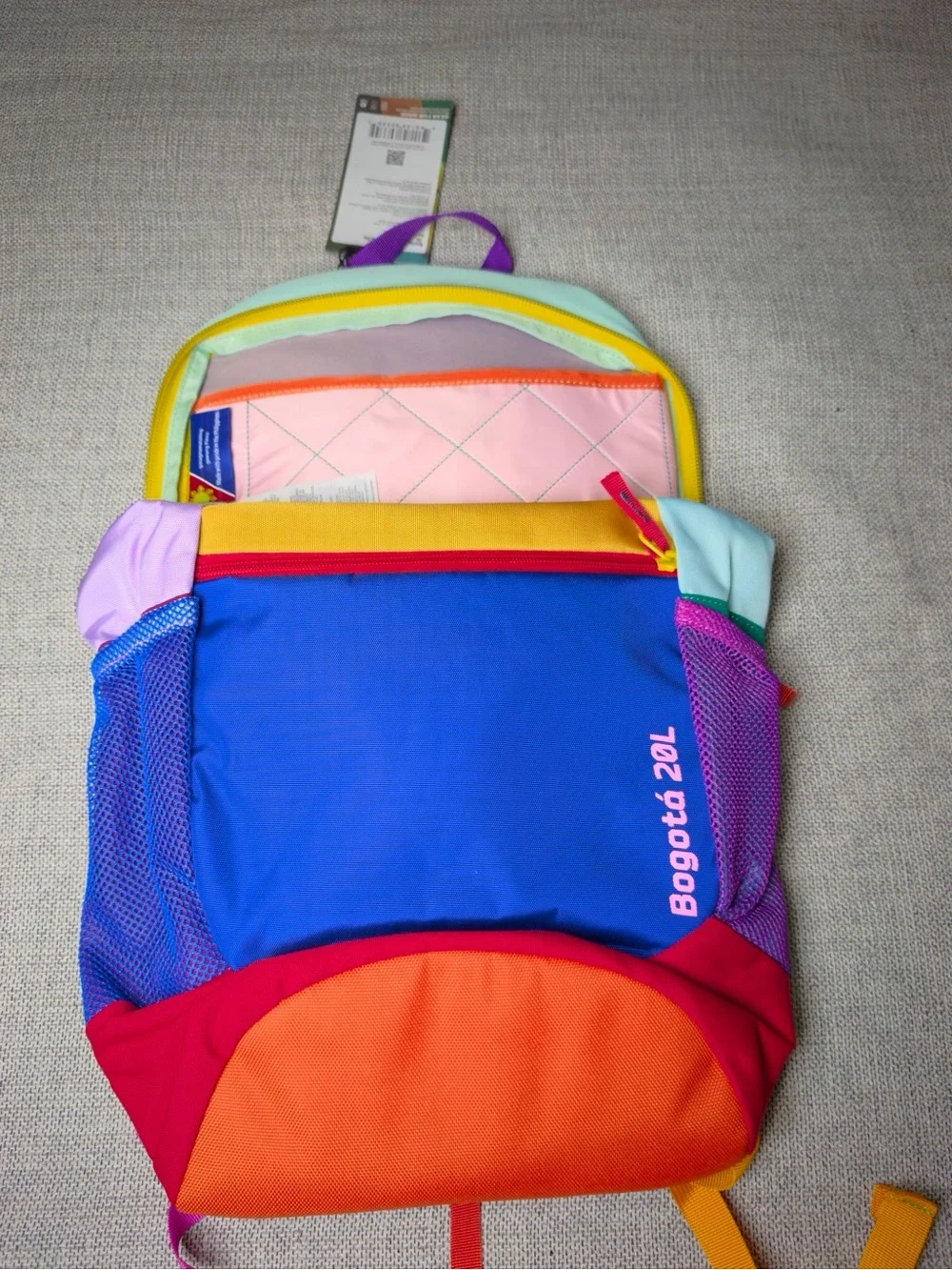 Cotopaxi Kids' Multicolor Bogotá 20L Backpack